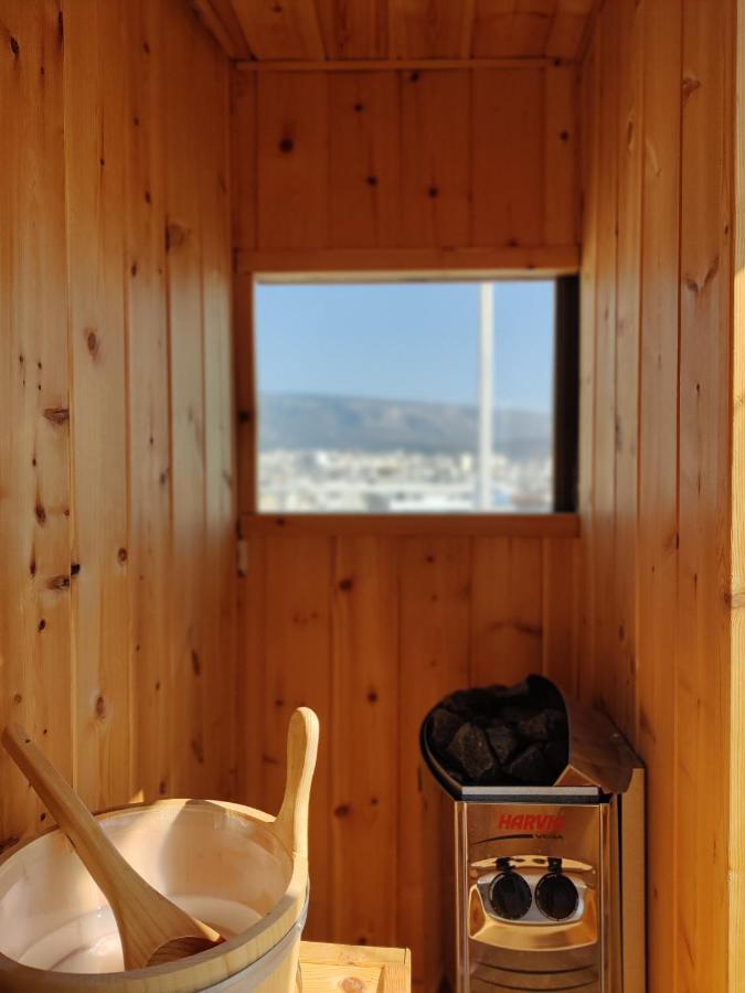 Unique Solar Penthouse With Jacuzzi And Sauna In Central Athens Atenas Exterior foto
