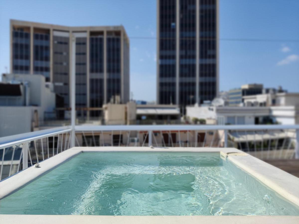 Unique Solar Penthouse With Jacuzzi And Sauna In Central Athens Atenas Exterior foto